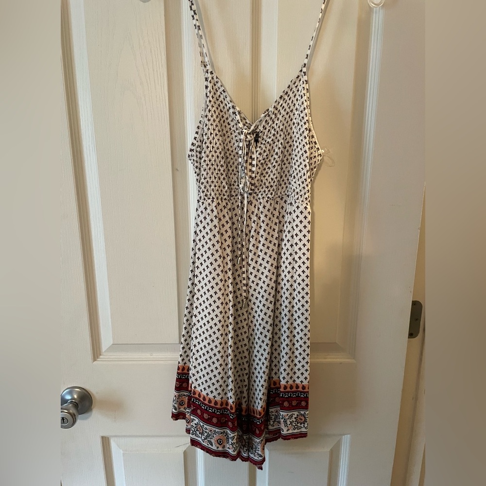 Aztec print sundress